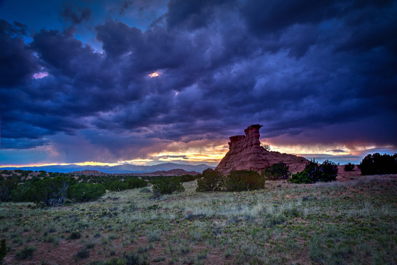 Indigo Sunset, New Mexico